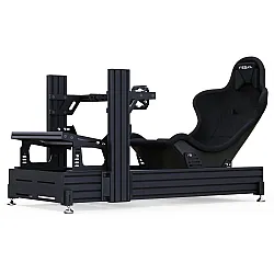 RSeat A1 Pro Формула Кокпит - Черен