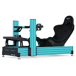 RSeat A1 Pro Формула Кокпит - Светлосиньо