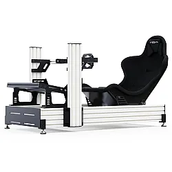 RSeat A1 Pro Формула кокпит - Бял