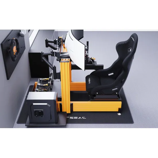 RSeat A1 Pro GT Шаси - Оранжево