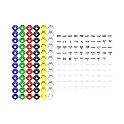 Ascher Racing B16/B24/F28/F64 Етикети