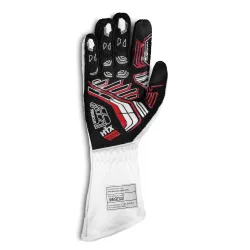 Sparco Arrow+ Ръкавици FIA 8856-2018 - Бял / Черен