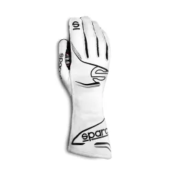 Sparco Arrow+ Ръкавици FIA 8856-2018 - Бял / Черен