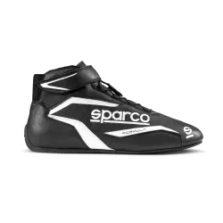 Sparco Formula обувки FIA 8856-2018 - Черно / Бяло