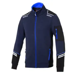 Sparco Full Zip Tech Alabama - Синьо морско / Светлосиньо
