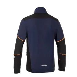 Sparco Full Zip Tech Alabama - Тъмносиньо / Оранжево