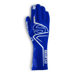 Ръкавици Sparco Lap FIA 8856-2018 - Синьо / Бяло