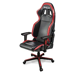 Sparco Icon Гейминг / Офис Стол - Черен / Червен
