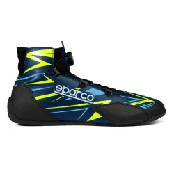 Sparco K-Rapid 2025 FIA 8877-2022 - Морско синьо / Флуо жълто