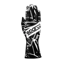 Sparco K-Rookie Ръкавици 2025 - Черно / Бяло