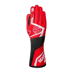 Ръкавици Sparco K-Tide+ 2025 FIA-8877-2022 - Червено / Черно