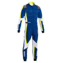 Sparco K48 Kerb Advanced FIA 8877-2022 - Син / Флуо Жълт