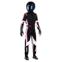 Sparco K48 Kerb Advanced Lady Edition FIA 8877-2022 - Черно / Фуксия