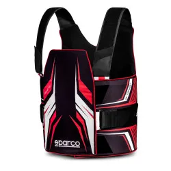 Sparco Протектор за ребра K-Track FIA 8870-2018 - Черен / Червен
