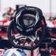 Sparco Round Collar Kart K-Ring - Черно / Бяло