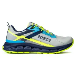 Sparco S-Pike Turini - Сребрист / Син Мерин / Флуо Лайм