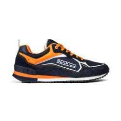 Sparco S-Road Обувки - Морско синьо / Флуоресцентно оранжево