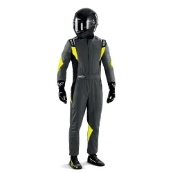 Sparco Superleggera R564 FIA 8856-2018 - Тъмносив / Флуо жълт