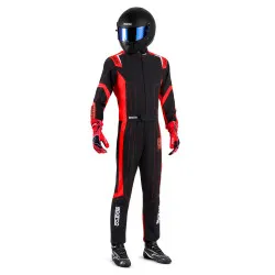 Sparco Thunder Advanced K48 FIA 8877-2022 - Черно / Червено