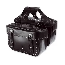 Кожени дисаги за мотор A-PRO H-D BLACK
