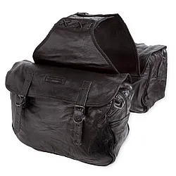 Кожени дисаги за мотор A-PRO SPIRIT BLACK