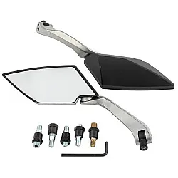 Огледала за мотор A-PRO SR4810 SILVER
