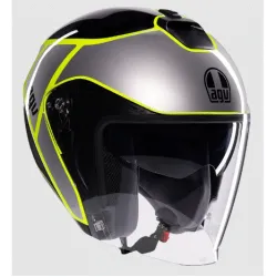 Agv Irides Davao - Черно / Сиво / Жълто
