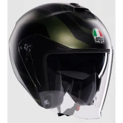 Agv Irides Sakai - Черно / Зелен мат