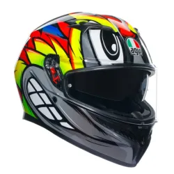 AGV K3 - Birdy 2.0 - Сиво / Жълто / Червено