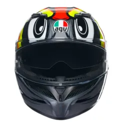 AGV K3 - Birdy 2.0 - Сиво / Жълто / Червено