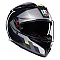 AGV K3 Shade - Сиво / Черно / Жълто