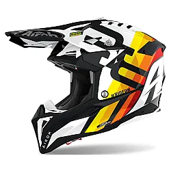 Airoh Aviator 3 Rainbow / White Gloss