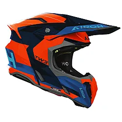 Airoh Twist 3 Fancy Orange/Blue Gloss