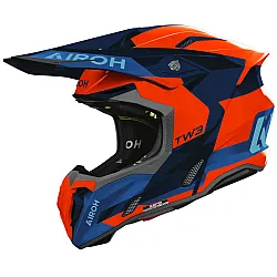 Airoh Twist 3 Fancy Orange/Blue Gloss