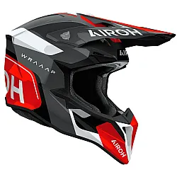 Airoh Wraaap Vision Conquer Red Gloss