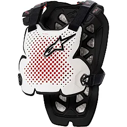 Протекторна броня ALPINESTARS A-1 PRO BLACK/RED/WHITE