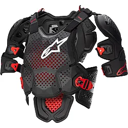 Протекторна броня ALPINESTARS A-10 V2 BLACK/RED