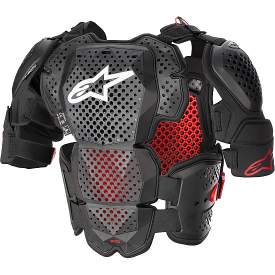 Протекторна броня ALPINESTARS A-10 V2 BLACK/RED
