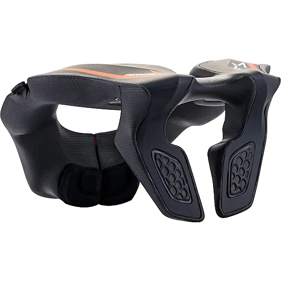 Детска протекторна яка ALPINESTARS NECK SUPPORT BLACK/ORANGE