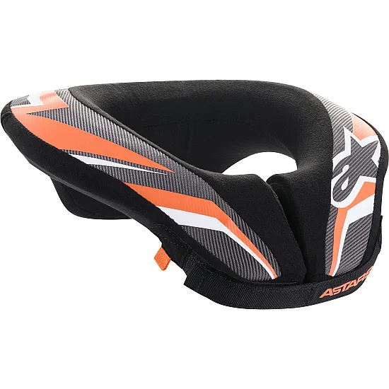 Детска протекторна яка ALPINESTARS Sequence Neck Roll BLACK/ORANGE