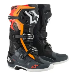 Alpinestars Tech 10 - Черно / Сиво / Оранжево