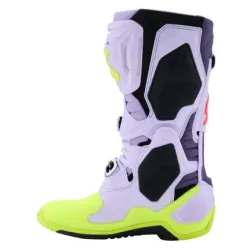 Alpinestars Tech 10 S-Vented - Лилаво / Жълто / Розово