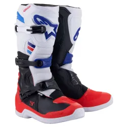 Alpinestars Tech 3 - Бяло / Червено / Синьо