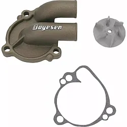 Комплект капак на водната помпа и работно колело BOYESEN COVER/IMP WAT PUMP KX/RM Magnesium