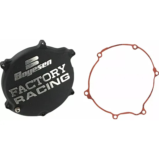 Капак за съединител BOYESEN FACTORY CLUTCH COVER KX125 Black