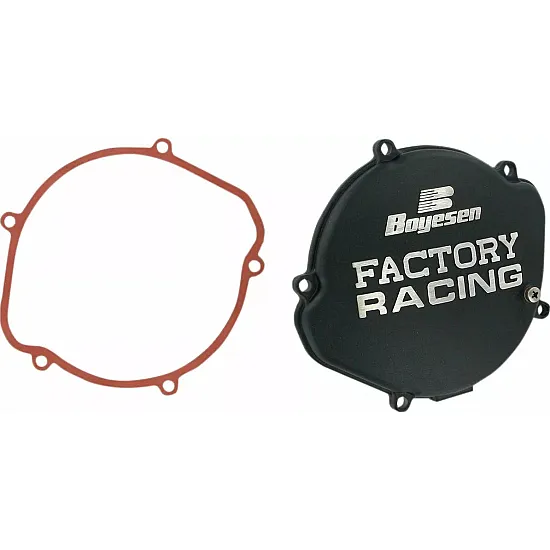 Капак за съединител BOYESEN FACTORY CLUTCH CVR CR125 Black