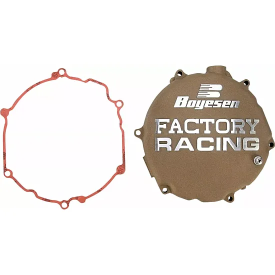 Капак за съединител BOYESEN FACTORY COVER CLU KX250 05-07 Magnesium