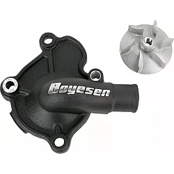 Комплект капак на водната помпа и работно колело BOYESEN COVER/IMP WAT PUMP CRF250 Black