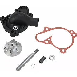 Комплект капак на водната помпа и работно колело BOYESEN COVER/IMP WATPMP YZ125 Black