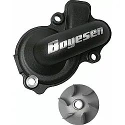 Комплект капак на водната помпа и работно колело BOYESEN COVER/IMP WATER PUMP Black